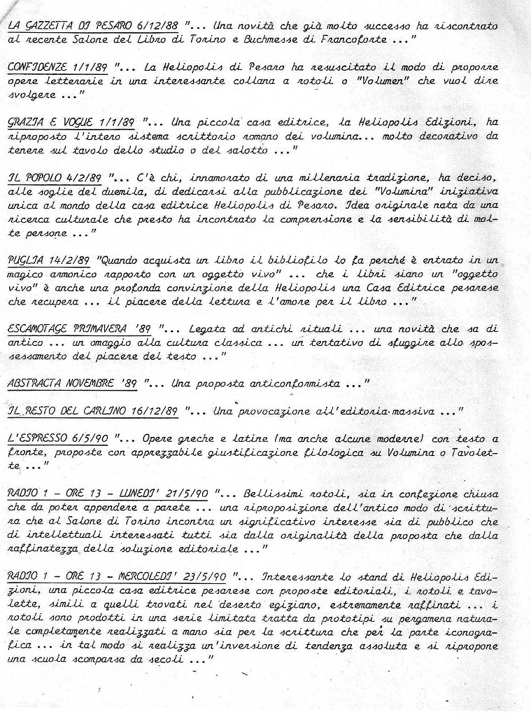 2 HELIOPOLIS recensioni giornalistiche 2