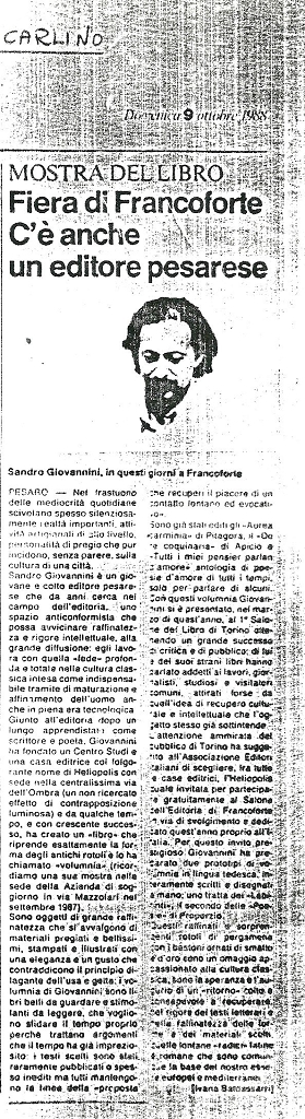 7 Il Resto del Carlino 9 ottobre 1988