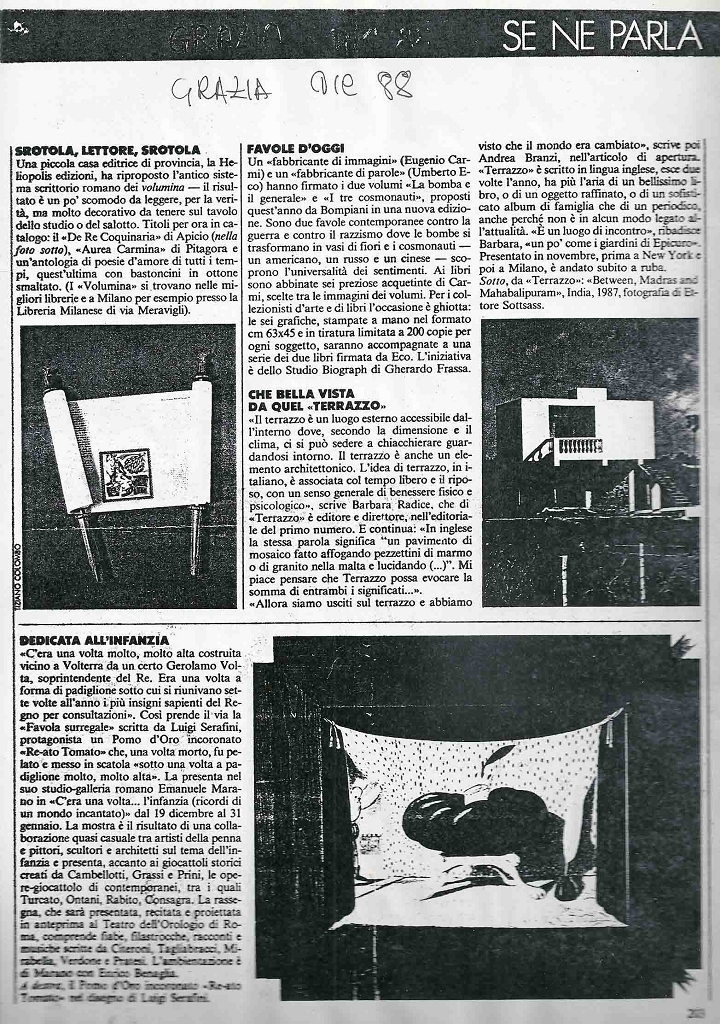 9 GRAZIA dicembre 1988