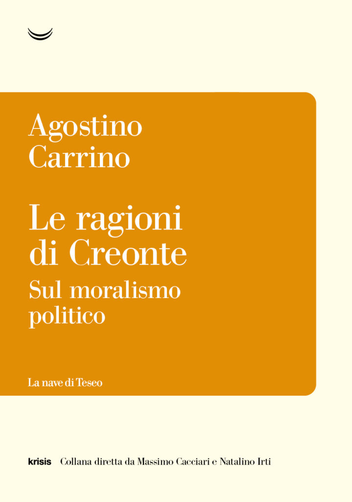 Carrino Le ragioni di Creonte
