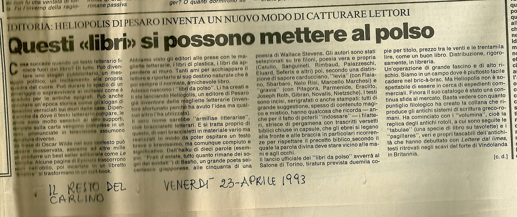 Il Resto del Carlino 23041993
