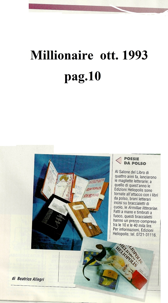 Millionaire mensile ottobre 1993