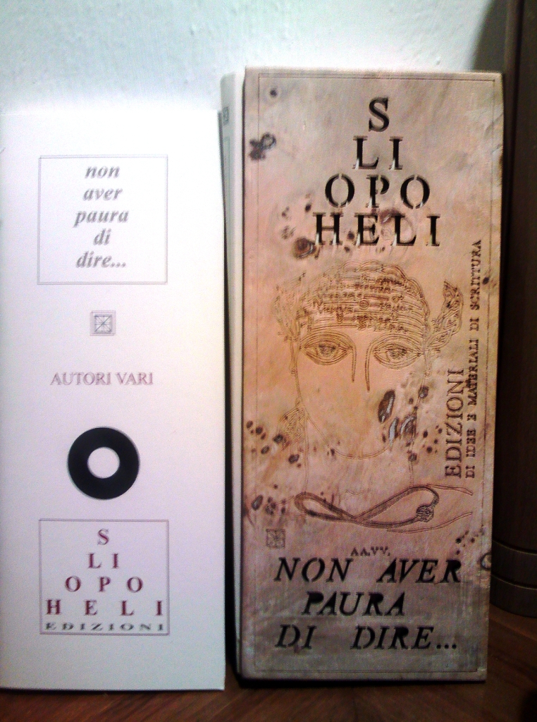 Tavoletta NON AVER PAURA DI DIRE